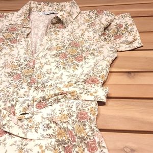 zara floral dress